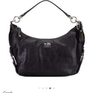 Coach Madison Hailey Leather Hobo Bag
